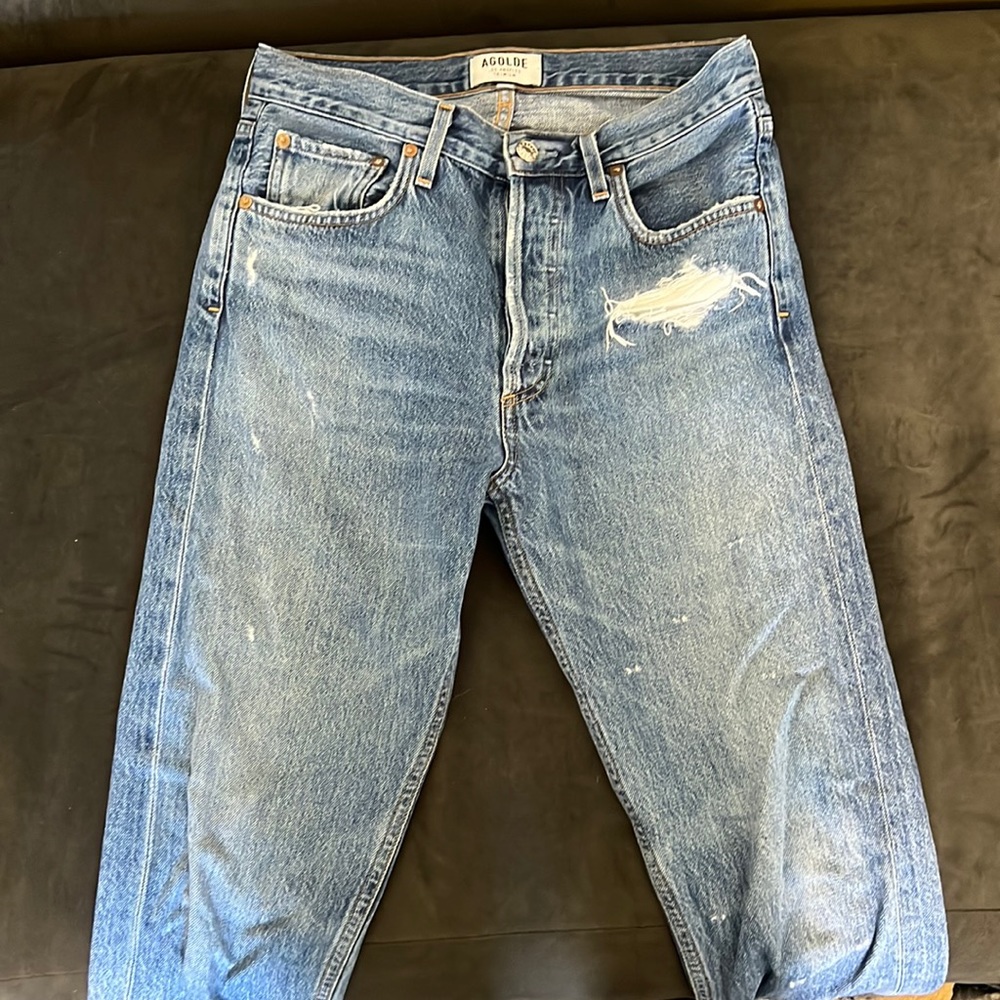 Agolde Jamie High-rise jeans